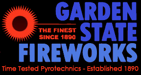 Logo, Garden State Fireworks, Fireworks Displays in Millington, NJ